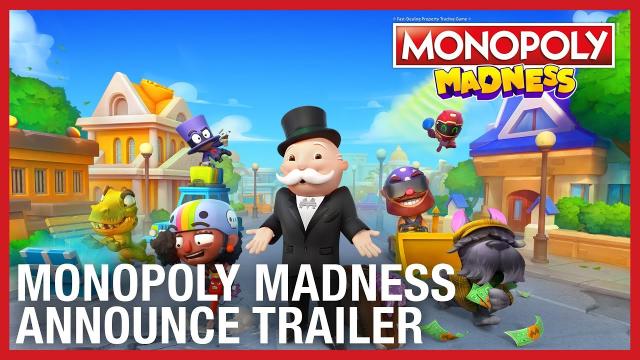 Monopoly Madness - Official Announce Trailer | PS4