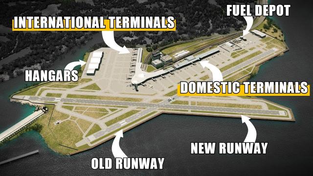 Fixing And Expanding a Broken International Airport in Cities Skylines