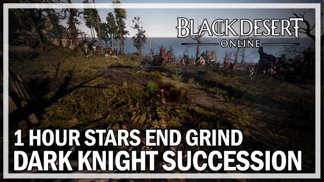 1 Hour Stars End Grind 4.6K - Dark Knight Succession - Black Desert Online