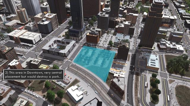 Cities: Skylines - Building a realistic US city [EP.14] - Small town, modern suburbs & offices