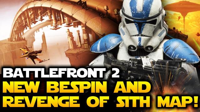 NEW BESPIN AND REVENGE OF THE SITH MAP!  Star Wars Battlefront 3 Legacy (SWBF2 MOD)