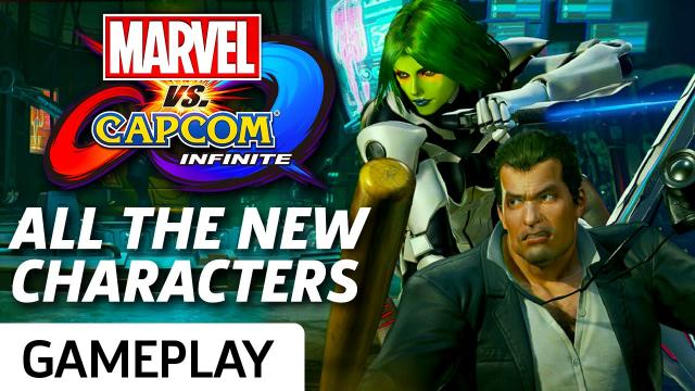 Marvel vs. Capcom: Infinite - Full Matches With Gamora, Frank West, and More!
