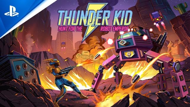 Thunder Kid: Hunt for the Robot Emperor - Launch Trailer | PS5, PS4