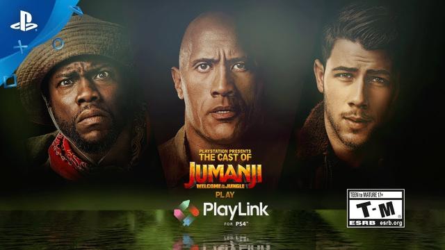 Knowledge is Power - The Jumanji Cast Plays PlayLink! Preview | PS4