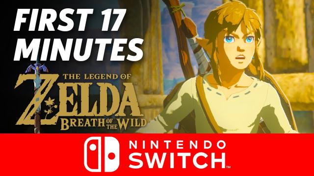 Zelda: Breath of the Wild - First 17 Minutes on Nintendo Switch