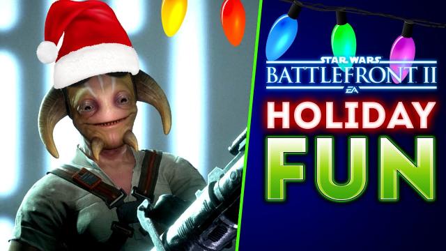 Holiday Fun in Star Wars Battlefront 2 with my twin bro! [Powered by EA Access. #SponsoredByEA]
