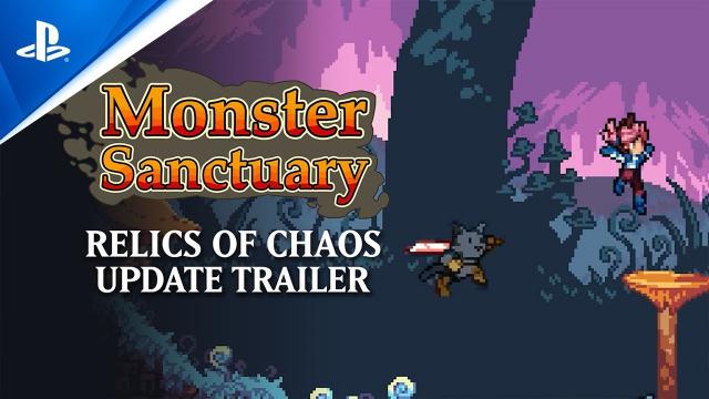 Monster Sanctuary - Relics of Chaos Launch Trailer | PS4 Games