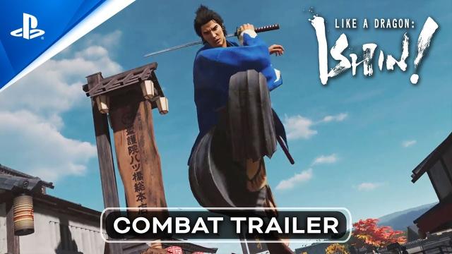 Like a Dragon: Ishin! - Combat Trailer | PS5 & PS4 Games