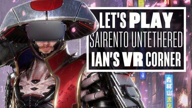 Sairento Untethered Gameplay - Ians VR Corner (Let's Play Sairento VR Untethered Oculus Quest)