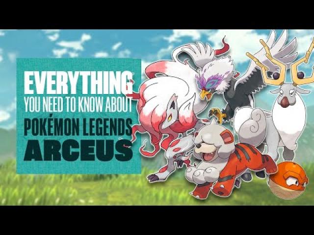 Everything You Need to Know About Pokémon Legends: Arceus - Pokémon Legends Arceus Switch Gameplay