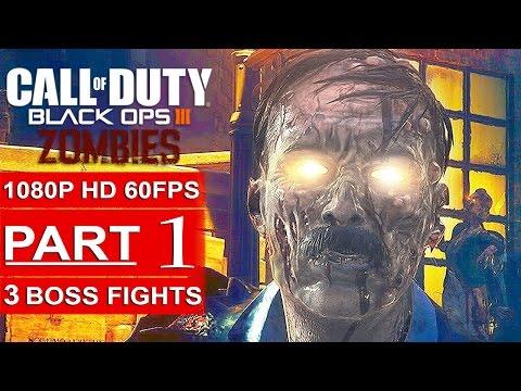 Call Of Duty Black Ops 3 Zombies Gameplay Walkthrough Part 1 Shadows Of Evil - 3 Monster BOSS FIGHTS