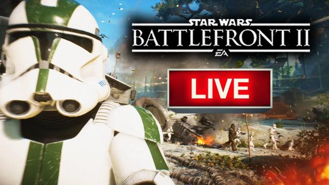 Star Wars Battlefront 2 - LIVE Gameplay With BIG GIVEAWAY!
