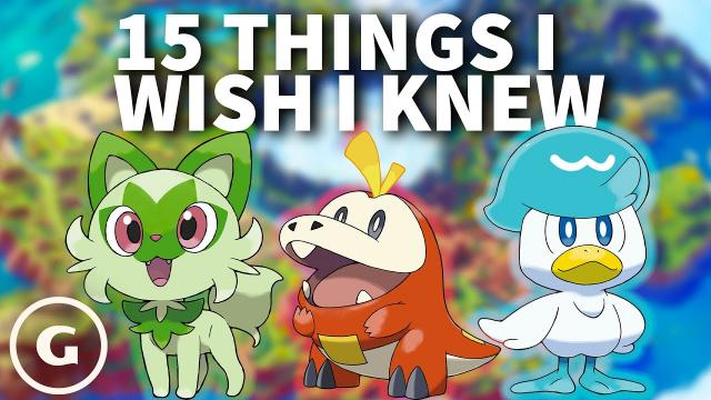 15 Things I Wish I Knew In Pokemon Scarlet & Violet