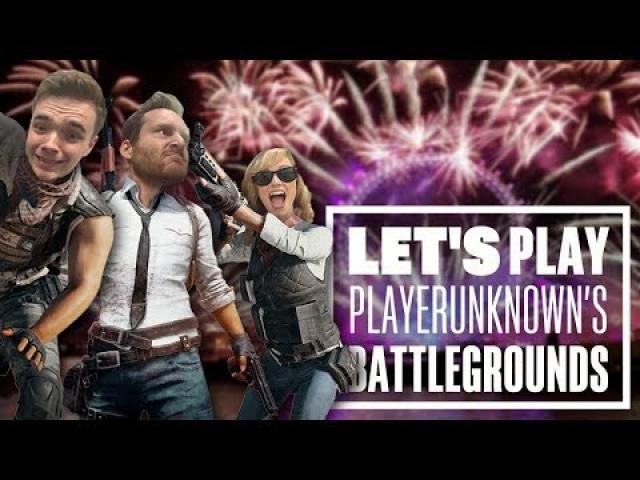 Let's Play PUBG gameplay with Chris, Ian and Aoife: Winner Winner New Years Dinner?