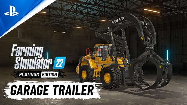 Farming Simulator 22: Platinum Edition - Garage Trailer | PS5 & PS4 Games
