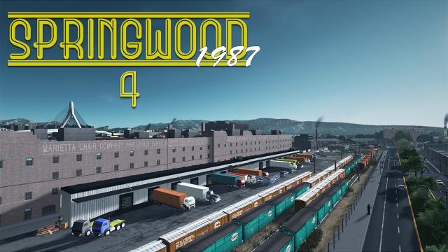 Cities Skylines: Springwood - Abandoned Rail, Industry, Suburbs (EP4)