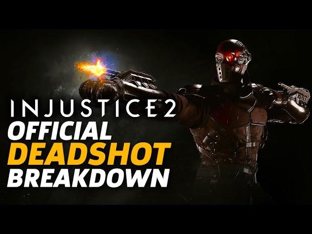 Injustice 2 - Deadshot Moveset and Breakdown