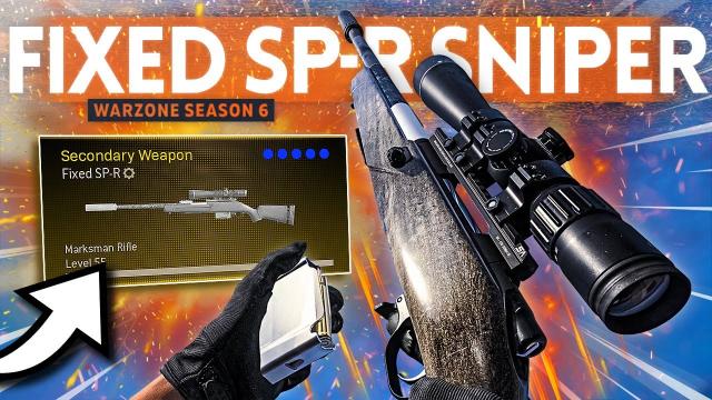 They FIXED the new SP-R Sniper in Warzone... but is it STILL GOOD?!