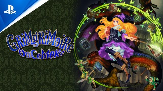 GrimGrimoire OnceMore - Announcement Trailer | PS5 & PS4 Games