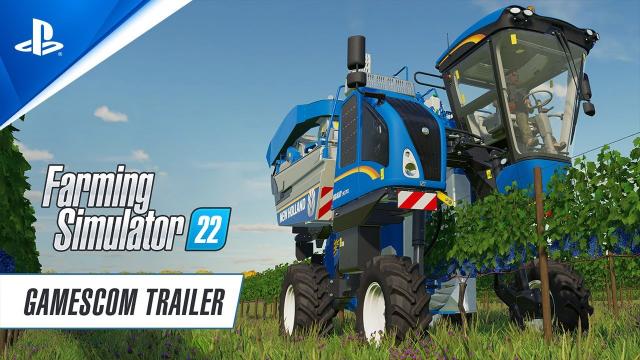 Farming Simulator 22 - Gamescom Gameplay Trailer | PS5, PS4