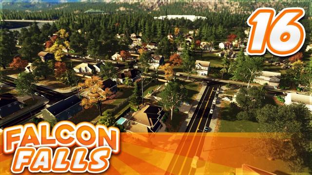 Cities Skylines - Falcon Falls | Part 16  - Suburbs & Highway Detailing