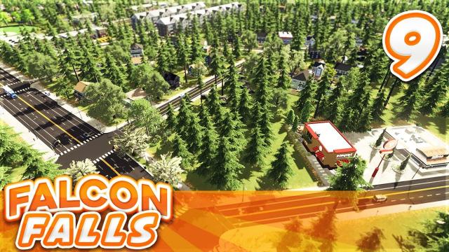 Cities Skylines - Falcon Falls | Part 9 - Detailing the Suburbs