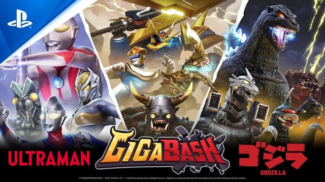 GigaBash - Tokusatsu DLC Trailer 2023 | PS5 & PS4 Games