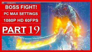 Dark Souls 3 Gameplay Walkthrough Part 19 [1080p HD PC 60FPS] Yhorm The Giant BOSS FIGHT