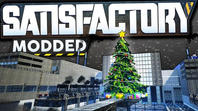 Finishing the EVIL Ficsmas Factory! - Satisfactory Modded Let's Play Ep 9