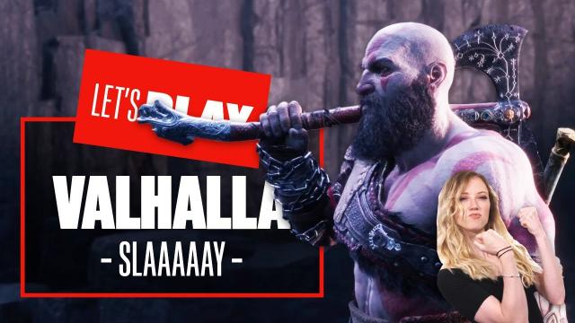 Let's Play God of War Ragnarök: Valhalla - Valhalla's Chosen Slayyy!