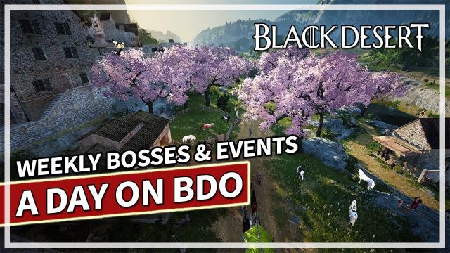 Pit of the Undying Bosses & Events - A Day In Life on BDO | Black Desert