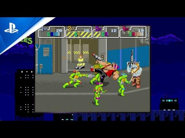 TMNT: The Cowabunga Collection - Bebop & Rocksteady Boss Gameplay | PS Underground