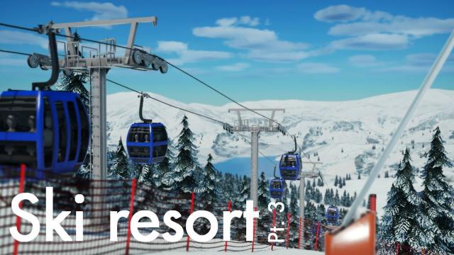 Planet Coaster - Ski Resort (Part 3) - Artificial Snow