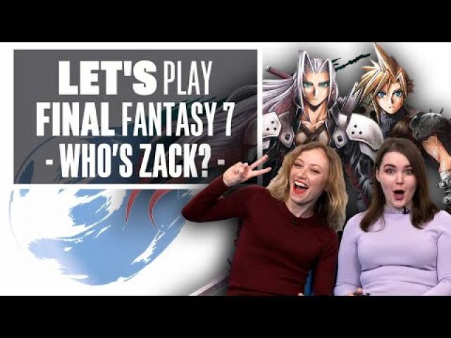 Let's Play Final Fantasy 7 Episode 15: WHO THE HECK IS ZACK?!