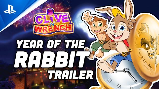 Clive 'N' Wrench - Year of the Rabbit Trailer | PS5 & PS4 Games