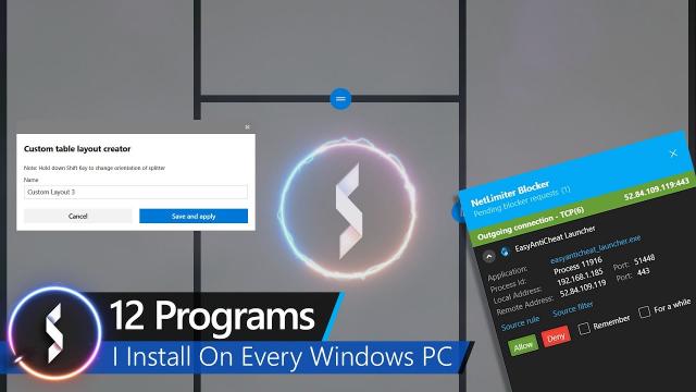 12 Programs I Install On Every Windows PC