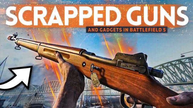 BATTLEFIELD 5: Nearly 50 Unreleased Weapons & Gadgets Likely To Be Scrapped