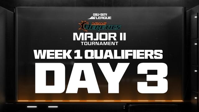 [Co-Stream] Call of Duty League Major II Qualifiers | Week 1 Day 3