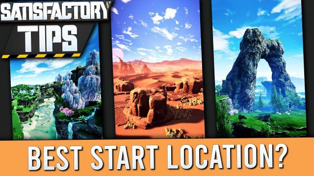 Satisfactory Starting Location Area Guide + Tips! (Update 3)