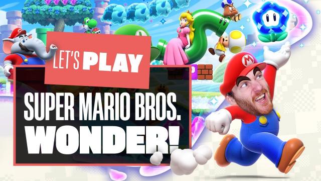 Let's Play Super Mario Bros. Wonder Gameplay! EVERY OTHER RELEASE THIS WEEK IS NOW IRRELEPHANT.