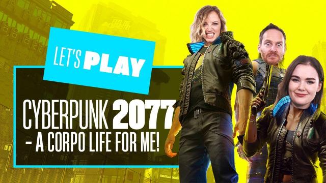 Let's Play Cyberpunk 2077 - CORPO LIFE PATH STARTER CYBERPUNK 2077 PS5