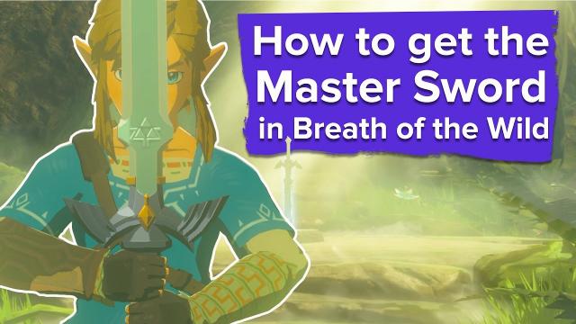 How to Get the Master Sword in Zelda Breath of the Wild