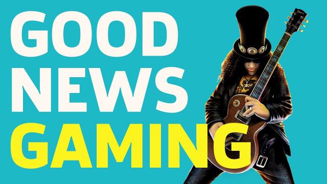 Guitar Hero At 165% Speed And Elijah Wood's Turnip Sale | Good News Gaming