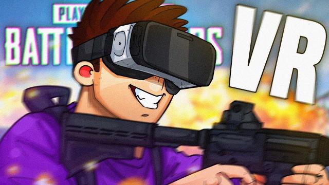 SHROUD PLAYS PUBG VR!!