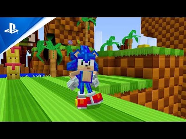 Minecraft - Sonic the Hedgehog Official Release Trailer I PS4