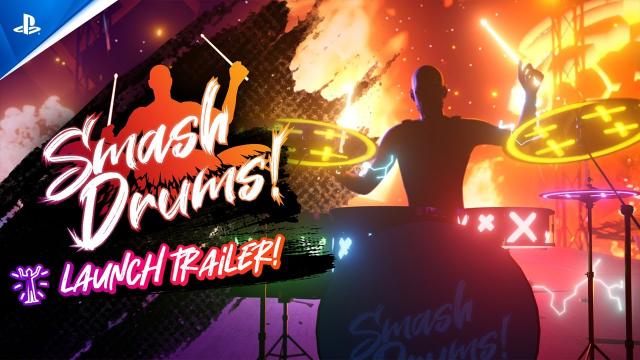 Smash Drums - Launch Trailer | PS VR2 Games