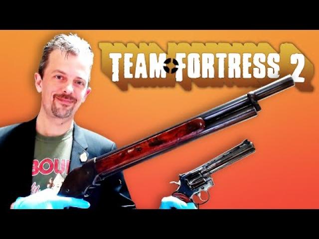 "This Rifle Fires WHAT?" - Firearms Expert Reacts to EVEN MORE Team Fortress 2 Guns