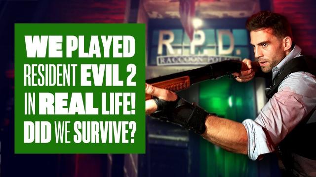 We Played Resident Evil 2 In Real Life! - Aoife Tackles The Resident Evil 2 Escape Room