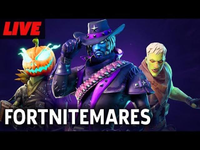 Fortnite's Halloween Event Fortnitemares Gameplay Live
