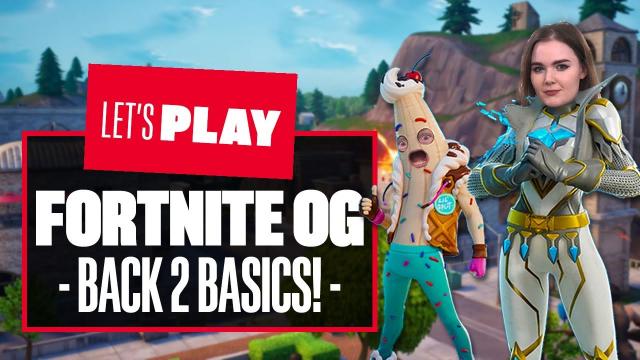Let's Play Fortnite OG PS5 Gameplay - ZOE AND IAN ARE GOING BACK 2 BASICS!